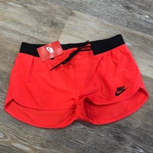 NWT Nike Azores Mini Shorts Neon Coral